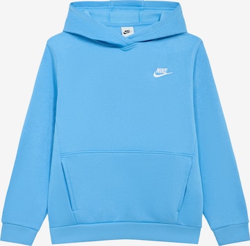 Nike Sportswear Свитшот 'Club Fleece' в Синий: спереди