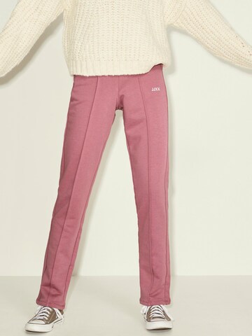 JJXX Regular Pleated Pants 'Camilla' in Pink
