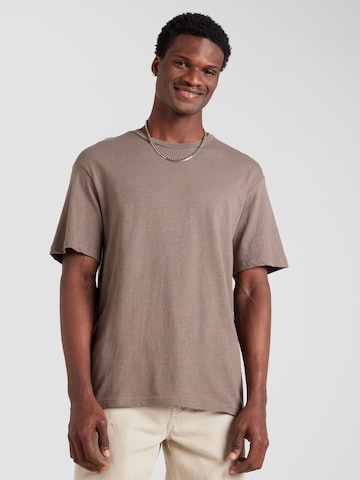 JACK & JONES T-shirt i brun: framsida