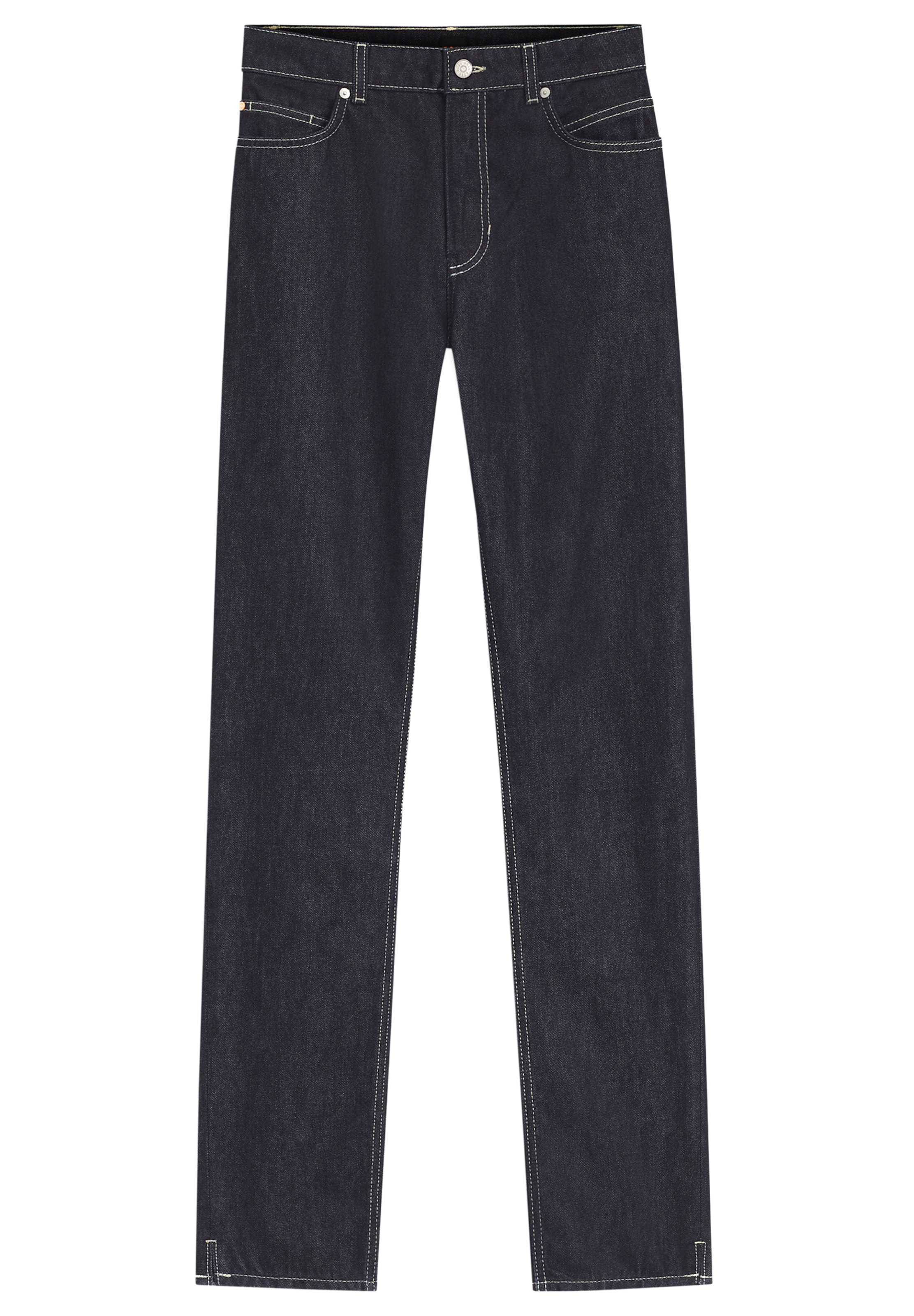 BOSS Regular Jeans in Blau: Vorderseite
