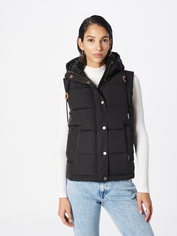 Superdry - Chaleco 'EVEREST' en negro: frente