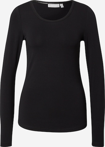Fransa Shirt 'Kasic' in Black: front