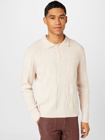 Wax London Pullover 'JACOBS' i beige: forside