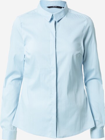 Chemisier 'Lady Fine' VERO MODA en bleu : devant