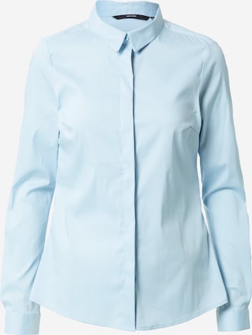 VERO MODA Bluse 'Lady Fine' in Blau: predná strana