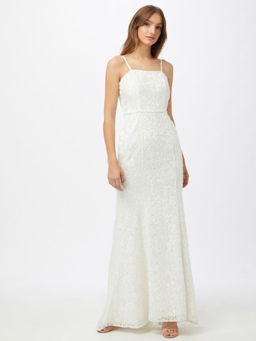 Chi Chi London Evening Dress 'Caroline ' in White: front