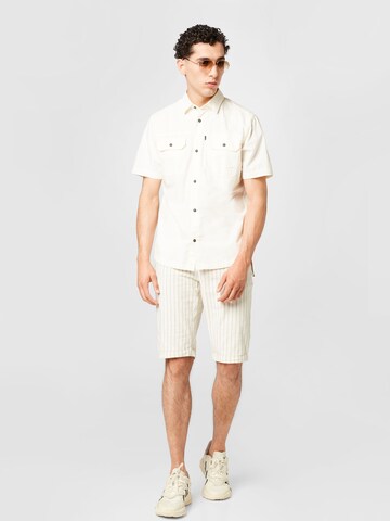 TOM TAILOR Regular Shorts in Weiß