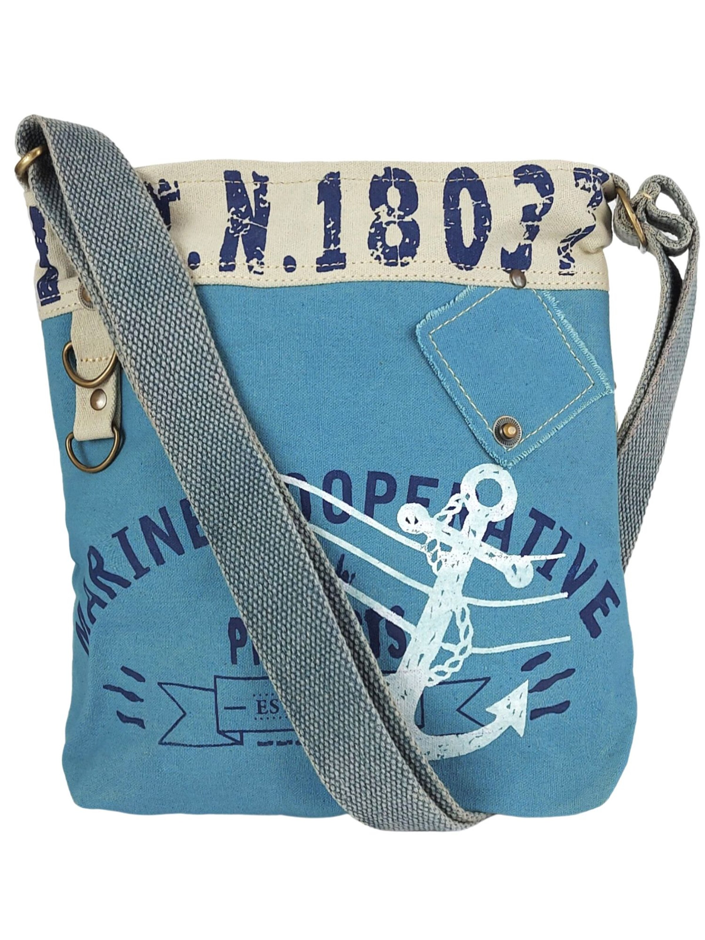 Sunsa Umhängetasche 'Sunsa'‌‌‌ in Blau: Vorderseite