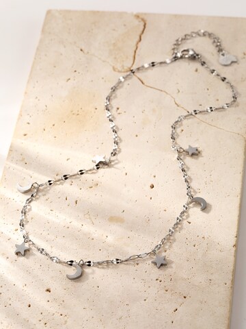 Hey Happiness - Cadena 'Celestial' en plata