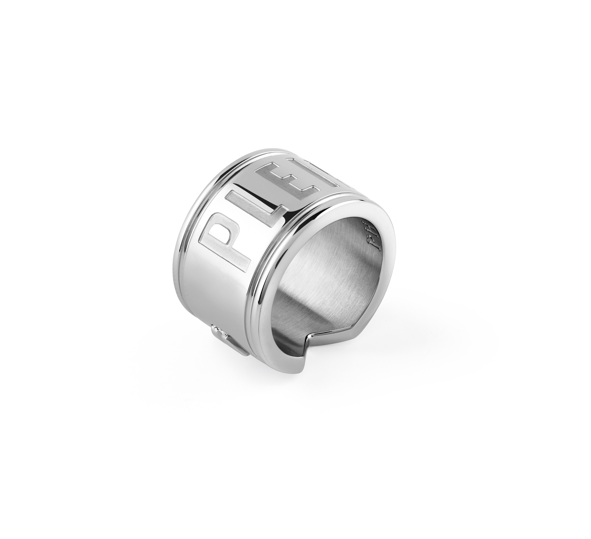 Philipp Plein Jewellery Ring 'Plein Double' in Silver