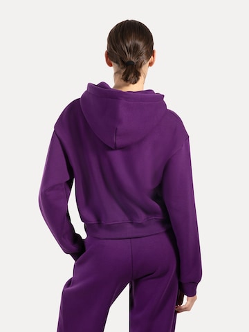 Smilodox Sweatjacke 'Enara' in Lila