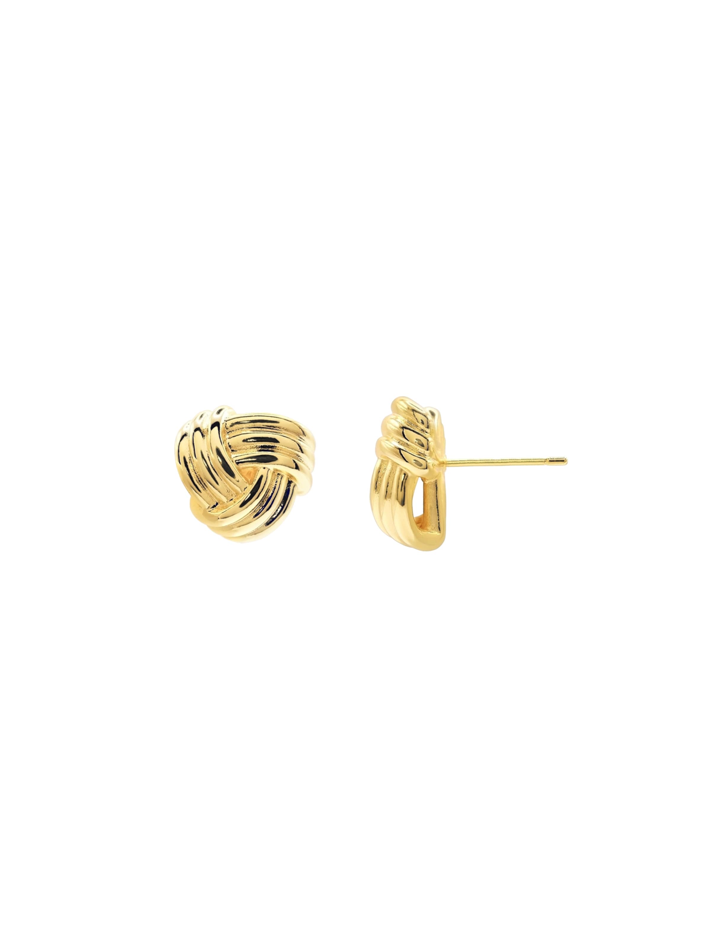 Boucles d'oreilles 'Imani' Heideman en or : devant