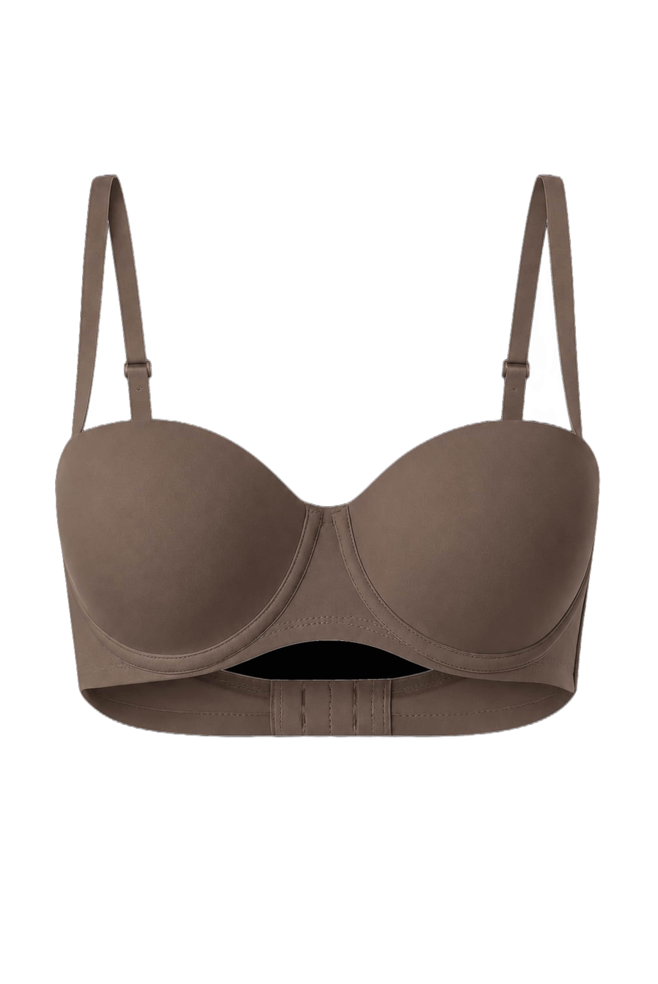C&City Push-up BH in Beige: voorkant