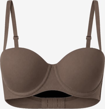 C&City Push-up BH in Beige: voorkant