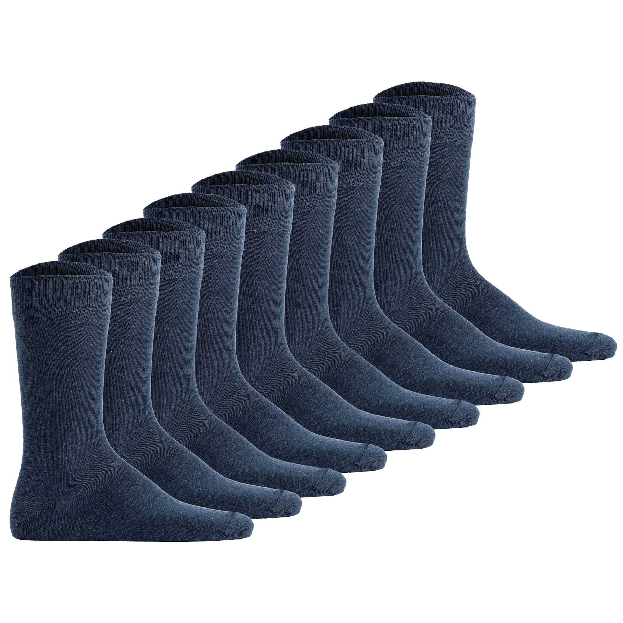 Hudson Socken in Blau: Vorderseite