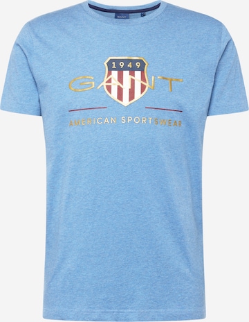 GANT - Camiseta en azul: frente