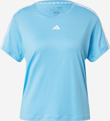 ADIDAS PERFORMANCE Performance Shirt 'Train Essentials' in Blue: front