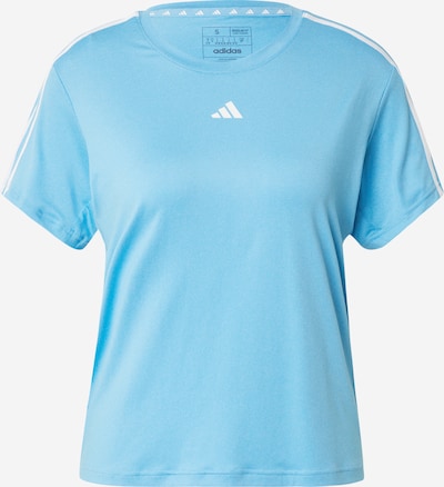 ADIDAS PERFORMANCE Functioneel shirt 'Train Essentials' in de kleur Blauw / Wit, Productweergave