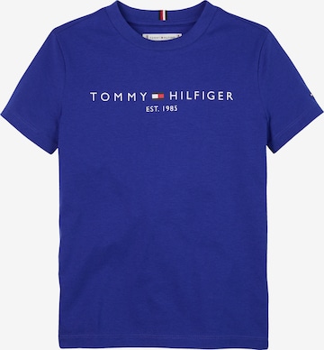 TOMMY HILFIGER T-Shirt 'ESSENTIAL' in Blau: Vorderseite