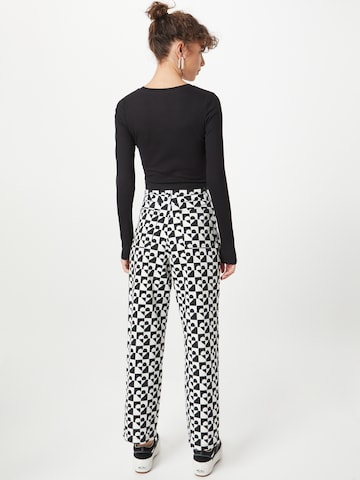 Monki Regular Broek in Zwart