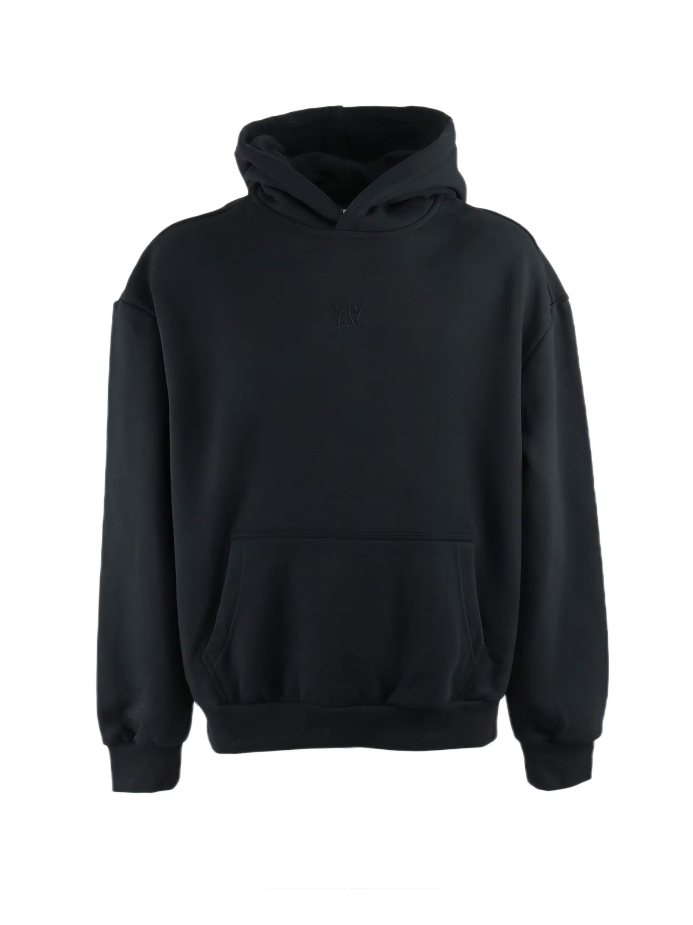 HEFTYKA Sweatshirt‌‌ in Schwarz: Vorderseite