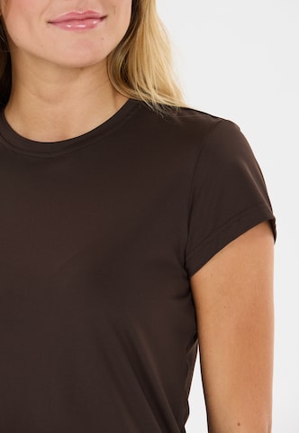 Athlecia T-Shirt 'Almi V2' in Braun