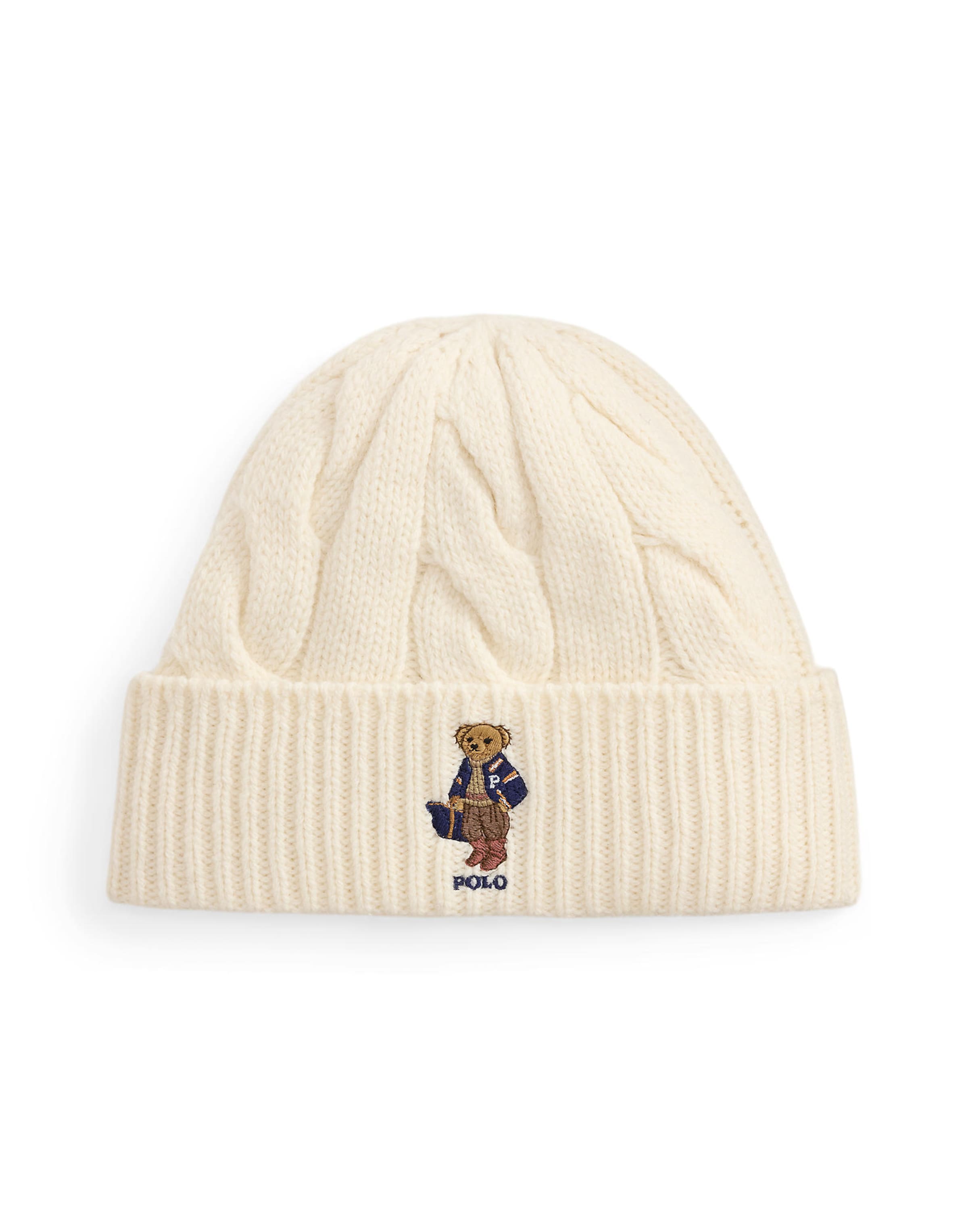Polo Ralph Lauren Mütze in Beige: Vorderseite