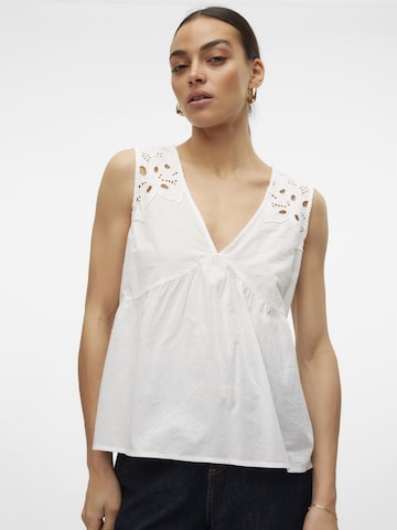 VERO MODA Bluse 'NOA' i hvid