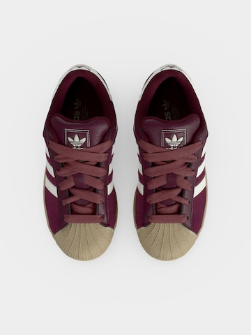 ADIDAS ORIGINALS Σνίκερ 'SUPERSTAR II J' σε κόκκινο