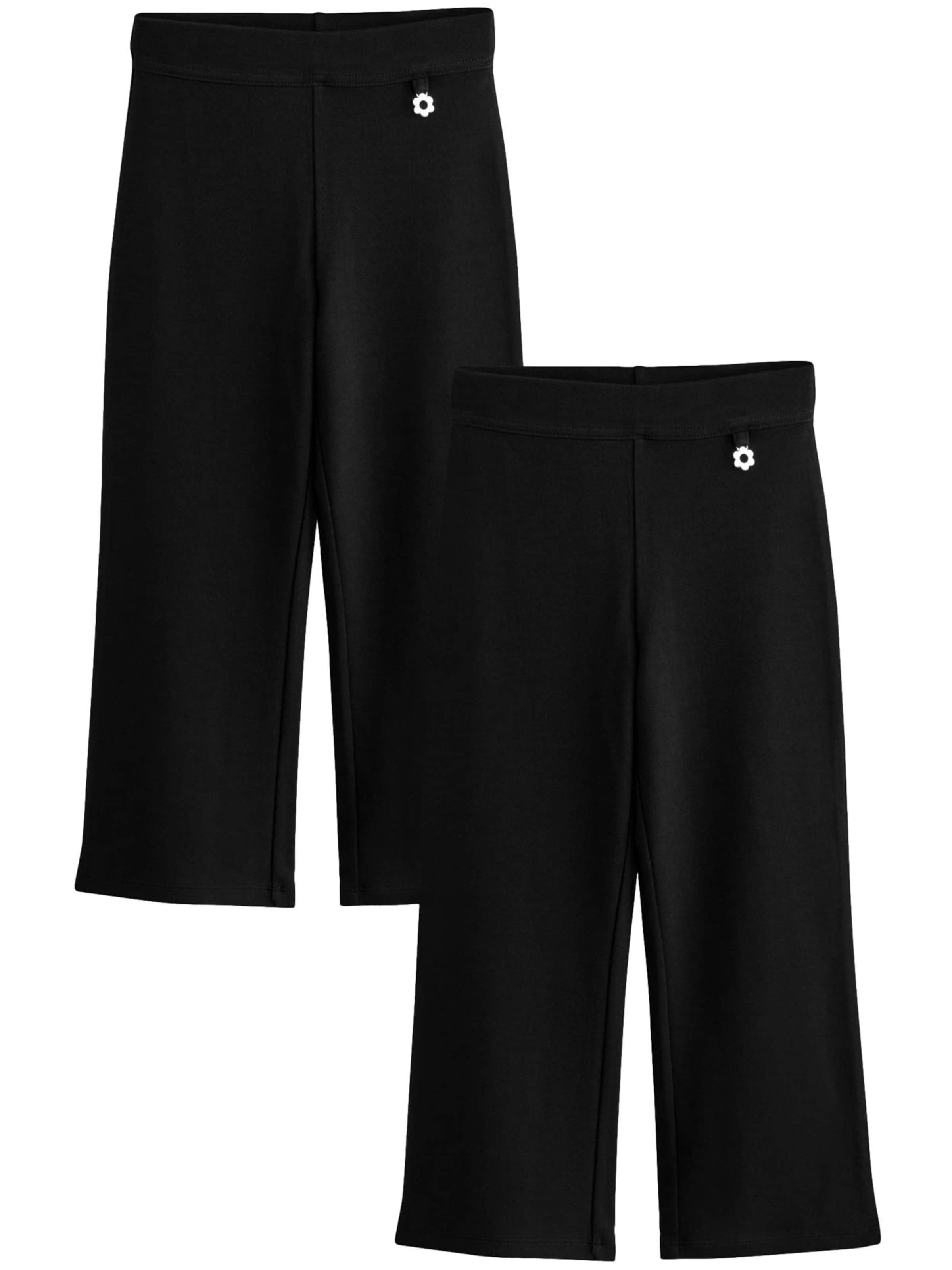 Next Свободный крой Штаны в Черный: спереди