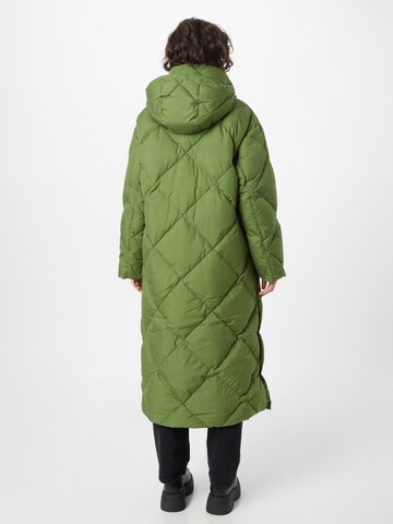 UNITED COLORS OF BENETTON Zimní kabát – zelená