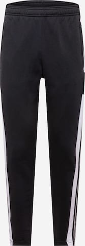 Coupe slim Pantalon de sport 'Squadra 21' ADIDAS SPORTSWEAR en noir : devant