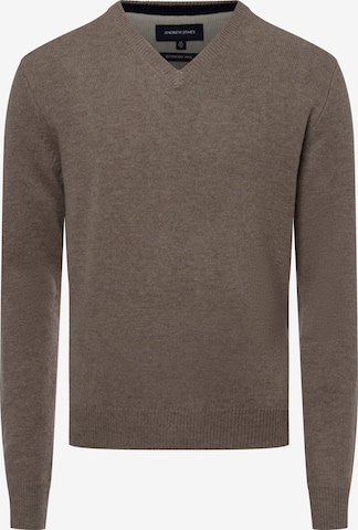 Andrew James Sweater in Brown: front