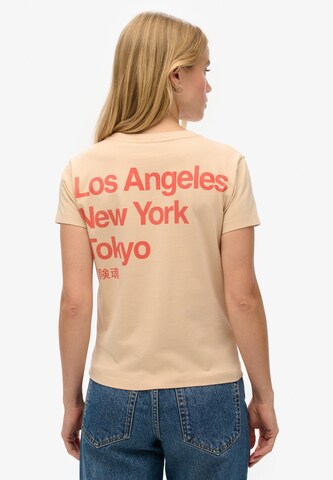 T-shirt Superdry & Co en beige