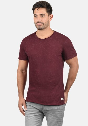 BLEND Rundhalsshirt 'Barnd' in Rot: Vorderseite