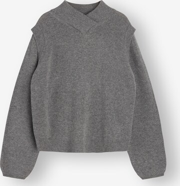 Pull-over 'Sinna' NORR en gris : devant