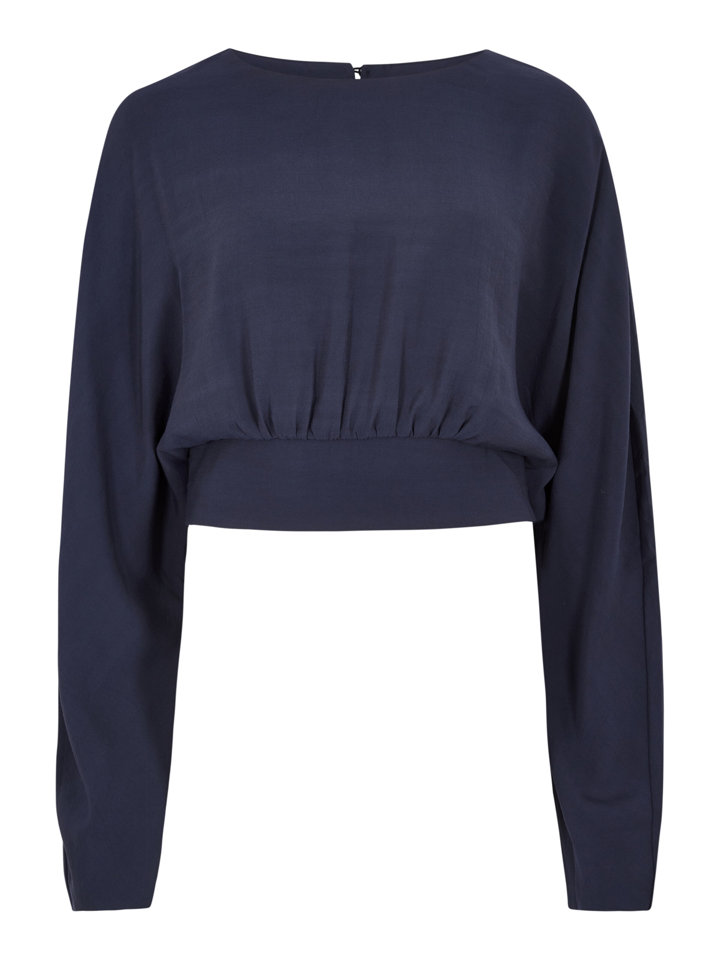 Apricot Blouse in Blue: front