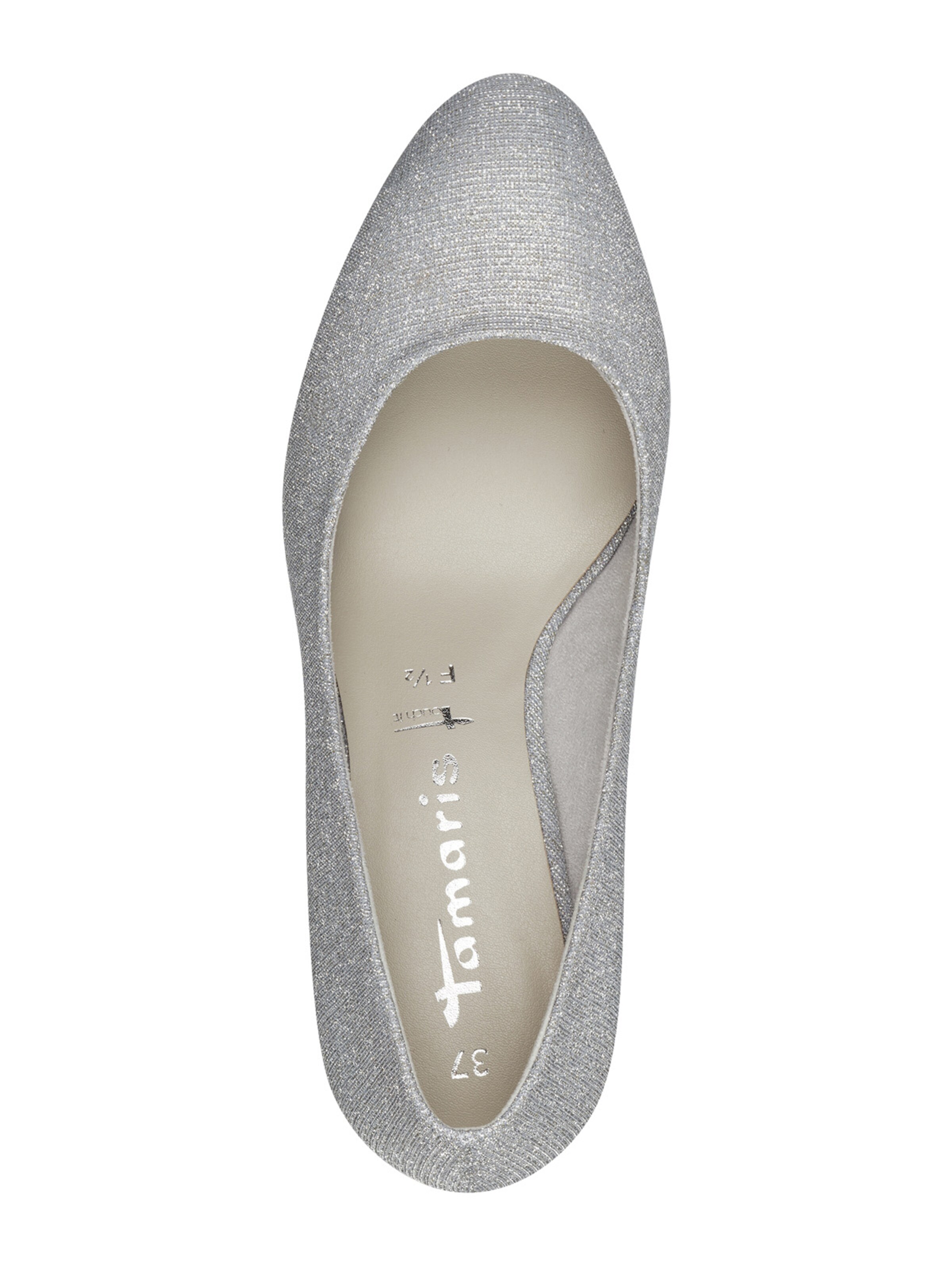 Escarpins Tamaris en argent