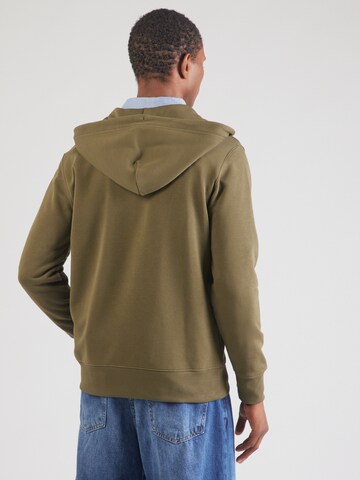 GANT Sweatvest in Groen