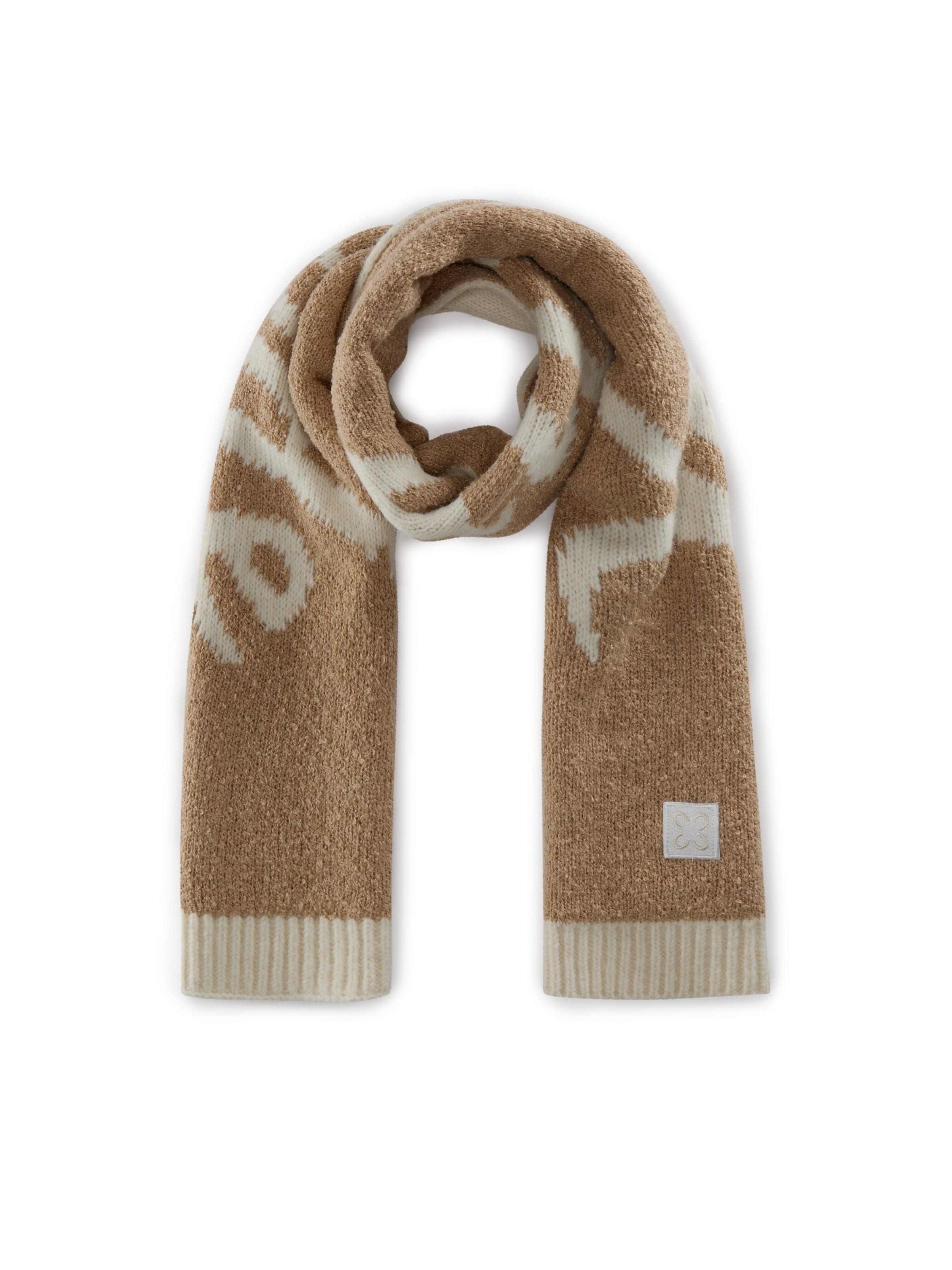 CODELLO Schal in Braun: Vorderseite