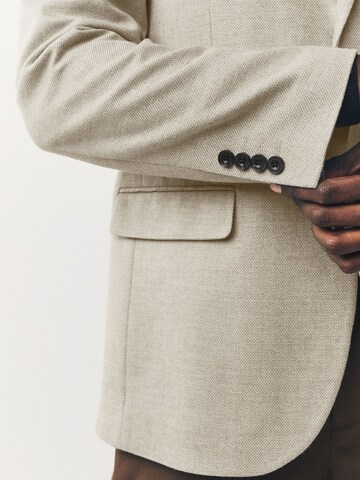 Slim fit Giacca da completo di Next in beige