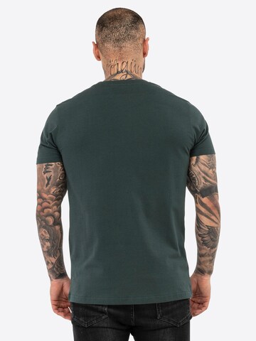 LONSDALE Футболка 'St. Erney' в Зеленый