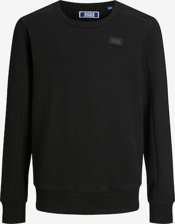 Jack & Jones Junior Sweatshirt in Zwart: voorkant