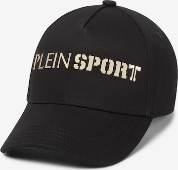 Casquette Plein Sport en noir : devant