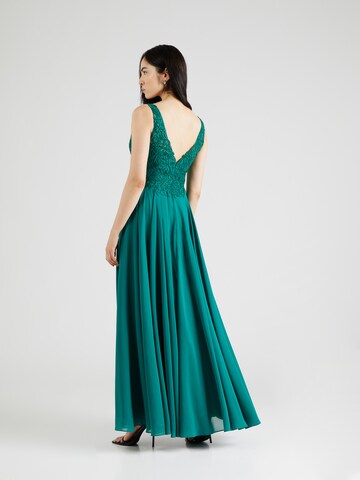 Robe de soirée LUXUAR en vert