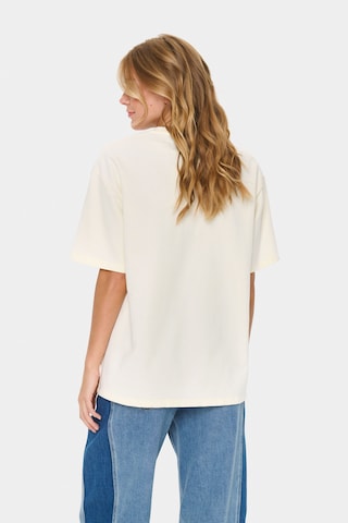 SAINT TROPEZ T-Shirt 'Maye' in Weiß