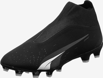 Chaussure de foot 'Ultra Match' PUMA en noir : devant