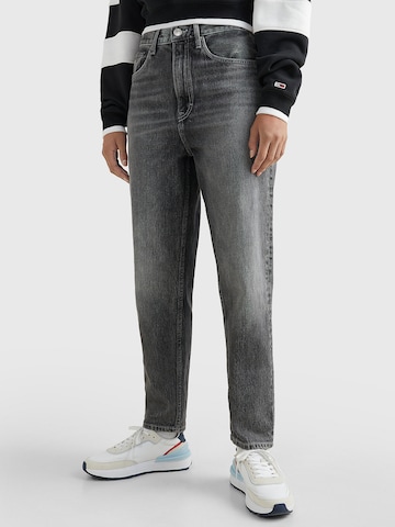 Tommy Jeans Tapered Jeans in Zwart: voorkant