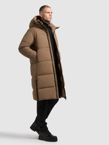 khujo Winter coat 'Dash' in Brown