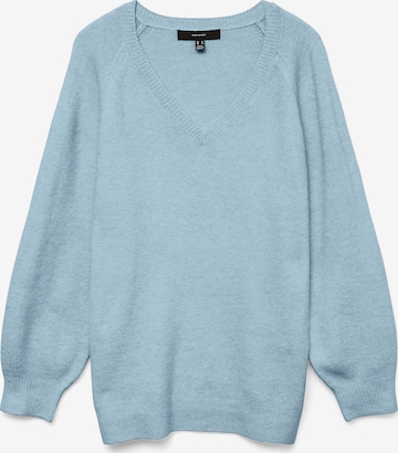 Pull-over 'VMLeaf' VERO MODA en bleu : devant